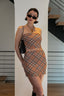 Plaid About You Mesh Skirt