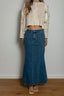 Down in Denim Maxi Skirt