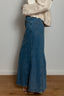 Down in Denim Maxi Skirt