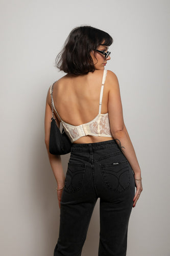 Fell in Love with Lace Corset Top