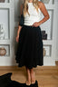 Tier it Is Midi Skirt