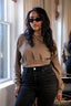 Set to Go Cropped Sweatshirt