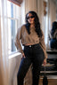 Set to Go Cropped Sweatshirt