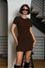 All the Way Down Mini Dress
