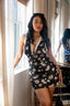 Forever in Florals and Lace Mini Dress