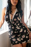 Forever in Florals and Lace Mini Dress