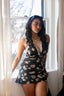Forever in Florals and Lace Mini Dress