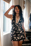 Forever in Florals and Lace Mini Dress