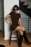 All the Way Down Mini Dress