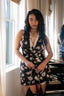 Forever in Florals and Lace Mini Dress