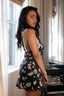 Forever in Florals and Lace Mini Dress