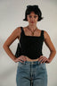 Night of Flowers Corset Top