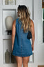 Delivered in Denim Mini Dress