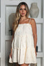 Kept it Cute Embroidered Mini Dress