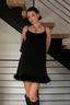 Find Me in Feathers Mini Dress