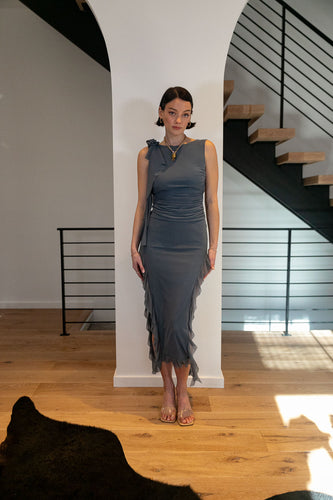 Give Me a Ruffle Midi Skirt
