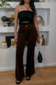 Rolla’s: Brown Cord Eastcoast Flare Pant