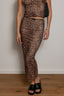 Leopard to Think About Midi Skirt
