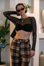 Sheer For Me Crop Top