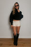 Lounge in Love Cropped Turtleneck Sweater