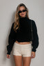 Lounge in Love Cropped Turtleneck Sweater