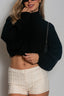 Lounge in Love Cropped Turtleneck Sweater