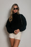 Lounge in Love Cropped Turtleneck Sweater