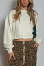 Girl Next Door Cropped Sweatshirt