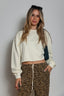 Girl Next Door Cropped Sweatshirt