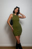 Close to Me Ribbed Mini Dress