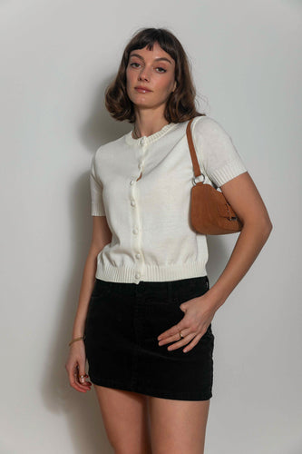 Selena Short Sleeve Cardigan