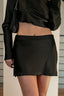 Samantha in Satin Mini Skirt