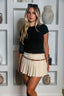 Put a Belt on It Mini Skort