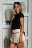 Put a Belt on It Mini Skort
