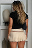 Put a Belt on It Mini Skort