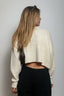 You Came Back Ribbed Cropped Sweater