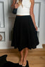 Tier it Is Midi Skirt