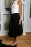 Tier it Is Midi Skirt