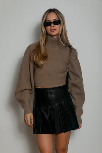 Lounge in Love Cropped Turtleneck Sweater