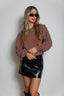 Girl Next Door Cropped Sweatshirt