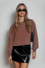 Girl Next Door Cropped Sweatshirt