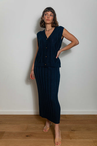 Set on It Sweater Skirt