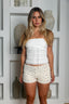Replaced in Lace Top