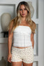 Replaced in Lace Top
