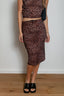 Fell for Leopard Midi Skirt