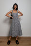 Dreaming of Gingham and Daisies Midi Dress