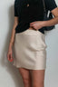 Felt it All High Rise Mini Skirt