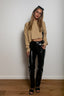 You Came Back Ribbed Cropped Sweater